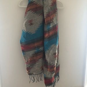 Aztec Print Scarf